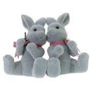 Фигурка декоративная "Зайцы",  L35 W19 H27 см