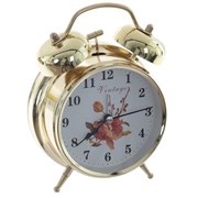 Будильник, (подсветка, 1xАА не прилаг.), L12 W5,5 H16 см