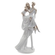 Фигурка декоративная "Влюбленная пара", L16 W9,5 H31 см
