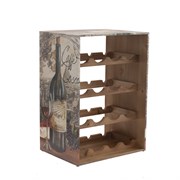 Подставка для 16-ти бутылок, L30 W40 H56 см