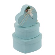 Коробка подарочная, набор из 3-х шт, L21,5 W20 H9 см