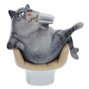 Фигурка декоративная "Кот", L12 W7 H13 см