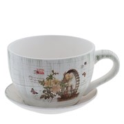 Кашпо, L30,5 W24,5 H16,5 см