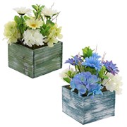 Цветочная композиция, L30 W26 H33 см, 2в.