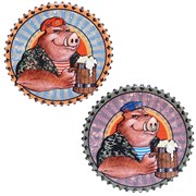 Магнит "Свинка", L7,2 W1 H7,2см, 2в
