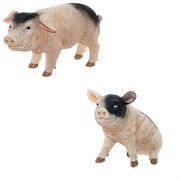 Фигурка декоративная "Свинка", L21,5 W9,5 H12,3см, 2в