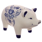 Фигурка декоративная "Свинка", L21,3 W11 H13,5см
