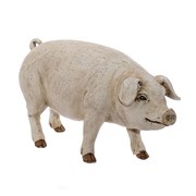 Фигурка декоративная "Свинка", L19,5 W6,5 H10см
