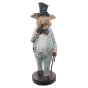 Фигурка декоративная "Свинка", L9,5 W8,5 H26см