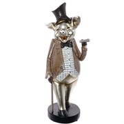 Фигурка декоративная "Свинка", L11,5 W11,5 H30,5см