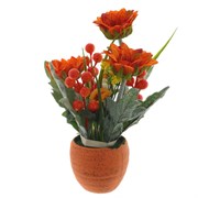 Цветочная композиция, L15 W15 H25 см
