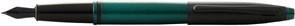 Перьевая ручка Cross Calais Matte Green and Black Lacquer, перо F