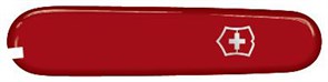 Передняя накладка для ножей VICTORINOX 91 мм, пластиковая, красная