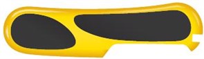 Задняя накладка для ножей VICTORINOX 85 мм, пластиковая, жёлто-чёрная
