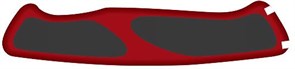 Задняя накладка для ножей VICTORINOX 130 мм, нейлоновая, красно-чёрная
