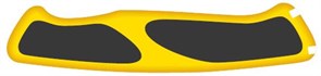 Задняя накладка для ножей VICTORINOX 130 мм, нейлоновая, жёлто-чёрная