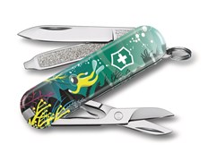 Нож-брелок VICTORINOX Classic "Deep Dive", 58 мм, 7 функций