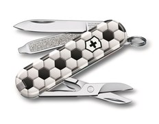 Нож-брелок VICTORINOX Classic "World Of Soccer", 58 мм, 7 функций