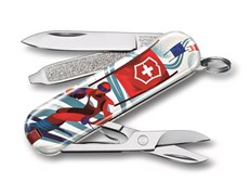 Нож-брелок VICTORINOX Classic "Ski Race", 58 мм, 7 функций