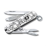 Нож-брелок VICTORINOX Classic "Cubic Illusion", 58 мм, 7 функций