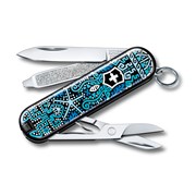 Нож-брелок VICTORINOX Classic "Ocean Life", 58 мм, 7 функций