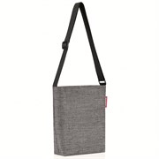Сумка shoulderbag s twist silver