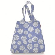 Сумка складная mini maxi shopper batik голубая