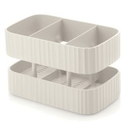 Органайзер для раковины tidy&safe, молочно-белый