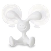 Крючок для душа настенный bunny, organic, молочный