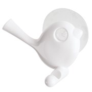 Крючок для душа настенный pip, organic, молочный