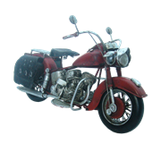 Модель мотоцикла Harley Davidson красный