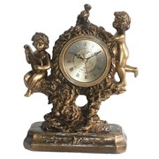Часы настольные декоративные, L21 W10 H25,5 см, (1хАА не прилаг.)