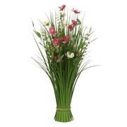 Цветочная композиция "Космея", L25 W25 H70 см