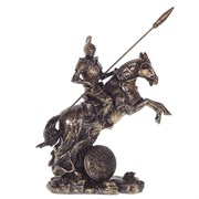 Фигурка декоративная "Рыцарь на коне", L24 W11 H28,5 см