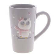 Кружка "Совята", 500 мл,  L13,5 W9 H14,5 см