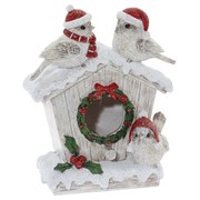 Фигурка декоративная "Птички на домике" с подсветкой, L11,5 W6 H15 см