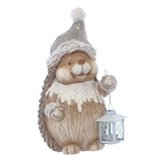 Фигурка декоративная "Ежик", L26,5 W21,5 H43 см