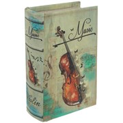 Шкатулка-книга, L10,5 W5 H17 см