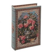 Шкатулка-книга с замком, L13 W5 H21 см