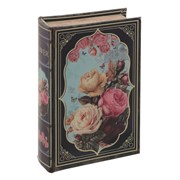 Шкатулка-книга с замком, L13 W5 H21 см