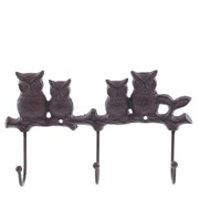 Вешалка на три крючка "Совы", L26 W6 H15,5 см