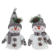 Игрушка набивная "Снеговик", 2в, L19 W11 H36 см, 2в.