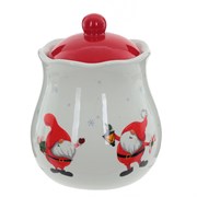 Емкость для сыпучих продуктов "Дед Морозы", 650 мл, L10 W10 H14,5 см