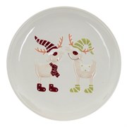 Тарелка "Олени", L25,5 W25,5 H3 см