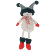 Игрушка набивная "Снеговик", L19 W11 H28 см