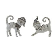Фигурка декоративная "Кошка",  L13 W5,5 H13,5 см, 2в.