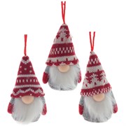 Игрушка набивная "Гном"  (подсветка), L8 W6 H13 см, 3 в.