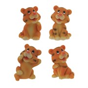 Фигурка декоративная "Тигр", L3,5 W3 H5 см, 4в.