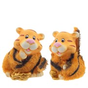 Фигурка декоративная "Тигрёнок", L8,5 W6,5 H8 см, 2в.