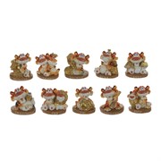 Фигурка декоративная "Тигр",  L5,5 W3,5 H5 см, 10в.